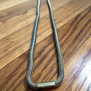 Kate Spade Necklace, Kate Spade Saturday Mesh Gold